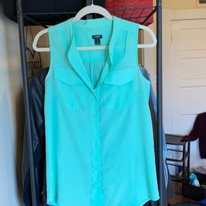 J Crew Mint Green Tank